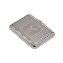 Classic iron metal Cigarette case with rolling paper holder smoking accessories